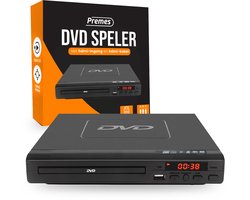 Premes DVD Speler Met HDMI - Full HD - 1080P - Inclusief HDMI, AV-Kabel En Afstandsbediening - USB - DVD En CD Speler