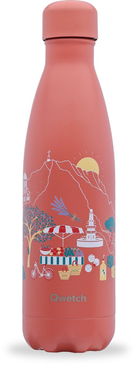 Qwetch - Isothermische fles - Originals Regio's van Frankrijk Provence- 500ml