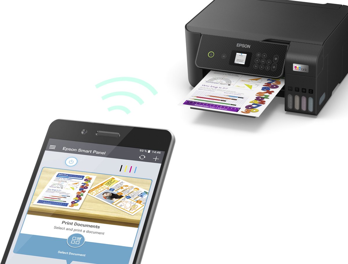 Epson EcoTank ET-2871 - All-in-One Inkttank Printer - Zwart — afbeelding 4