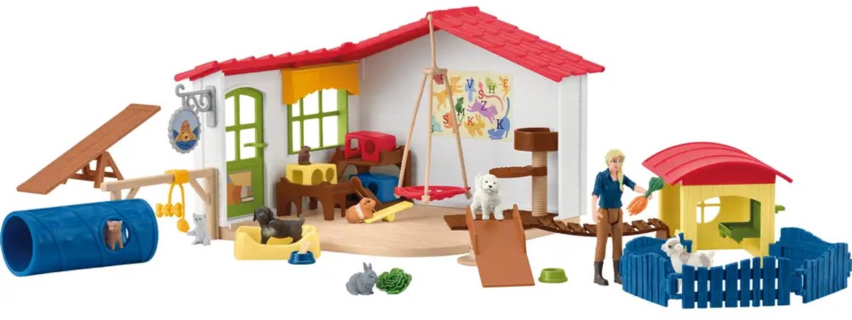 schleich FARM WORLD - Dierenhotel - Boerderij Speelgoed, Hotel - 42607 — afbeelding 18