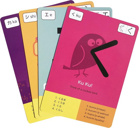 Hiragana & Katakana Flashcards - Leer het Japanse alfabet met de Japanse flashcards van Dr. Moku