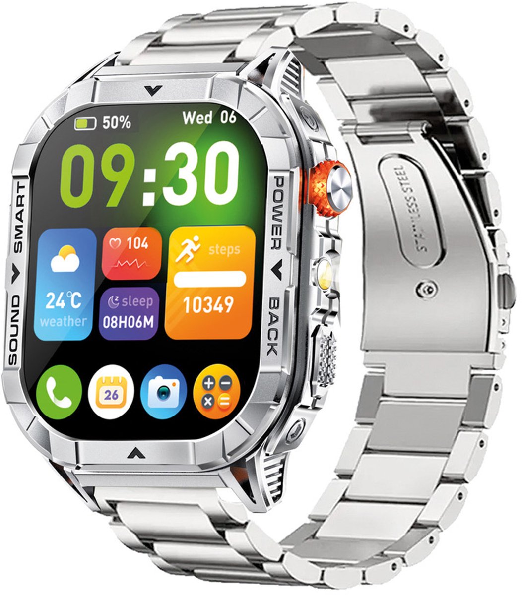 Smarty SW103E Alloy Zilverkleurig Staal Zilverkleurig 53x45mm