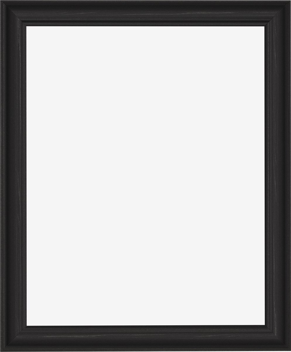 Dutch Frame Factory Fotolijst 32x45 cm - MDF - Zwart Houtnerf - Limburg