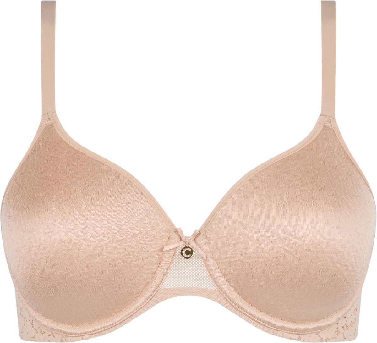 Chantelle Norah - Spacer BH - Bedekkend - Racerback - Soft Feel - GOLDEN BEIGE