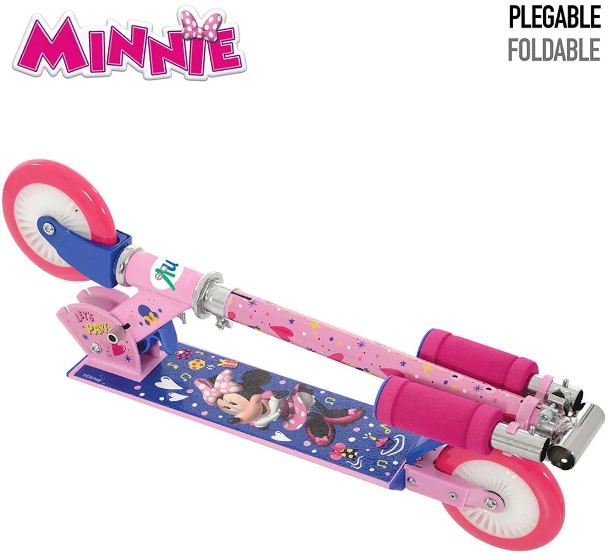 Mickey Mouse 77743 With Brake Scooter Multicolor