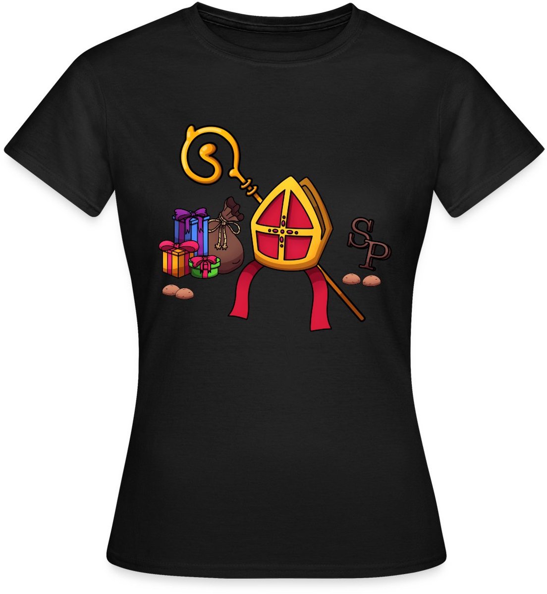 Sinterklaas Elements T-Shirt Dames
