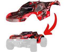 Overmax X-Hooligan Carrosserie – RC Auto Body – Vervangende Kap voor X-Hooligan – Accessoire voor RC Monster Truck – Nieuwe Look – Duurzaam & Lichtgewicht – Gemakkelijke Montage – Personaliseer je RC – Off-Road Race & Stunt Design