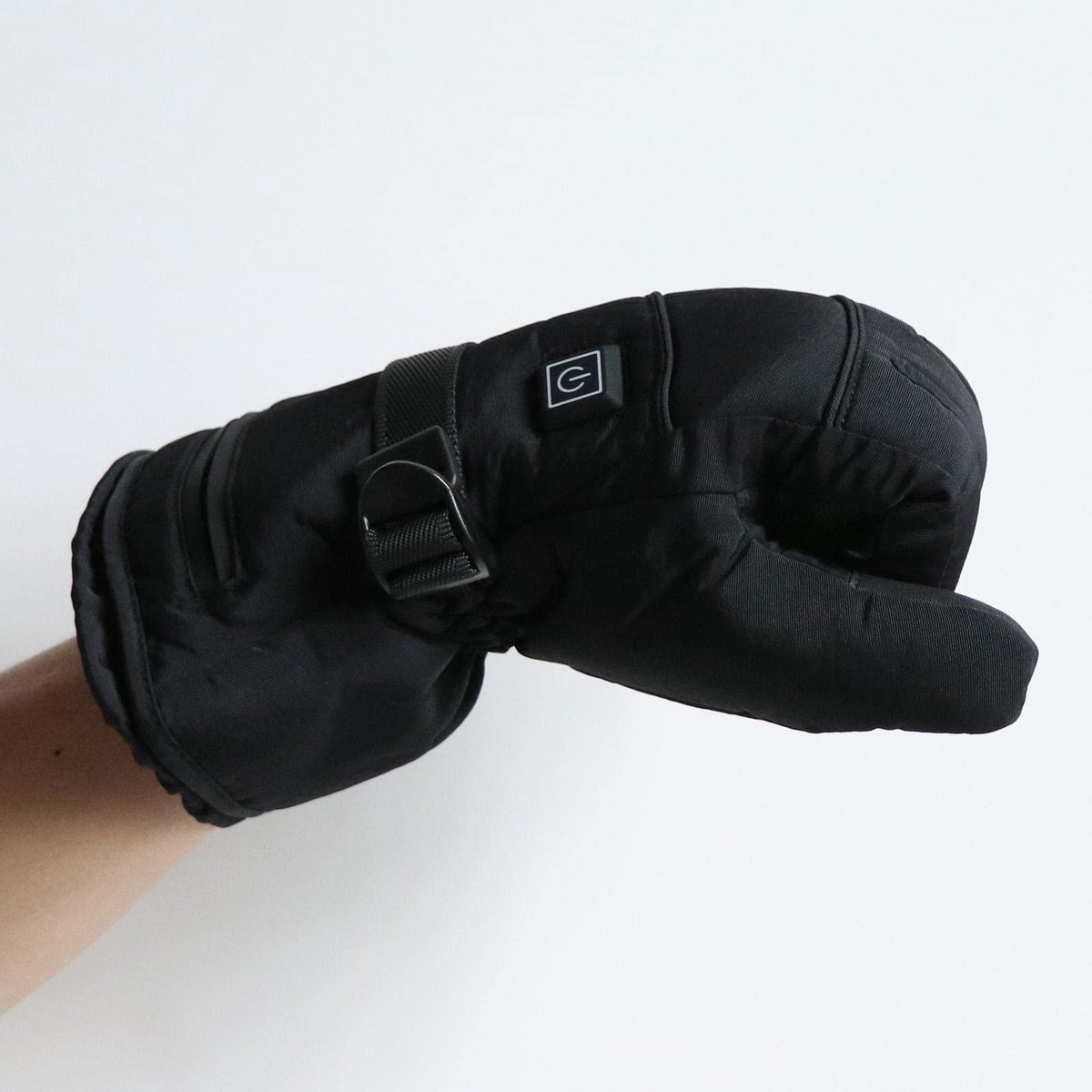1 paar verwarmde handschoenen - elektrisch verwarmde winterhandschoenen - ski- en bergbeklimmingshandschoenen - winddicht en waterdicht - drie temperatuurstanden - geschikt voor fietsen, bergbeklimmen, skiën en wandelen - zwart — cadeau in Sport & Outdoor - foto 5