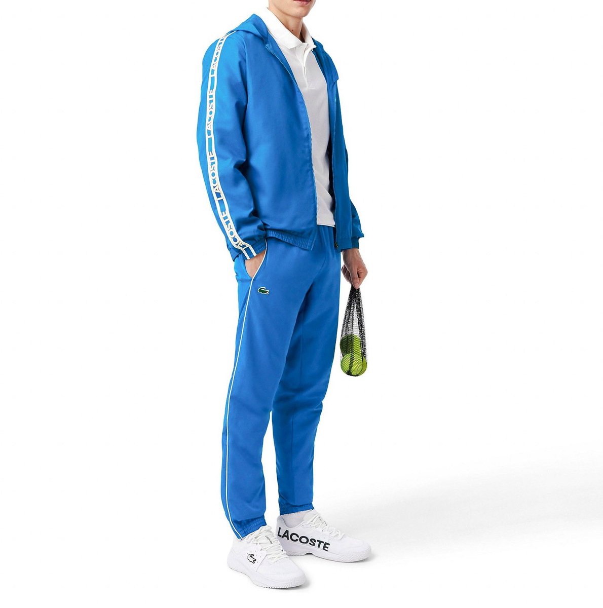 Lacoste Logo Sport Trainingspak Heren Blauw