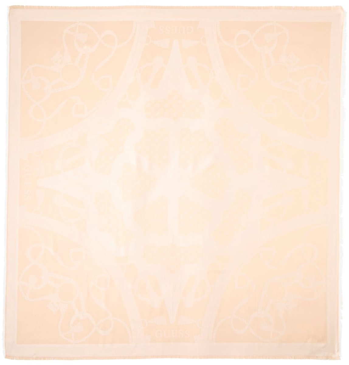 Guess Dita Kefiah Dames Sjaal Vierkant 120x120 - Taupe - One Size