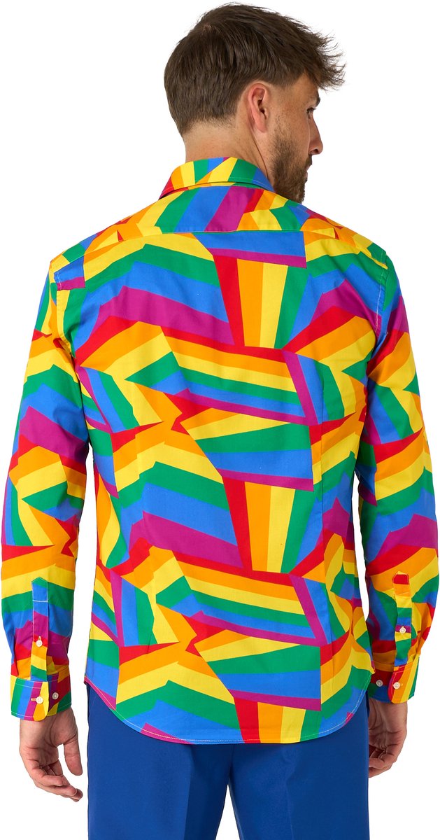 Hoge regenboog kaarsjes 10 stuks – Make A Wish – Cake Specialist