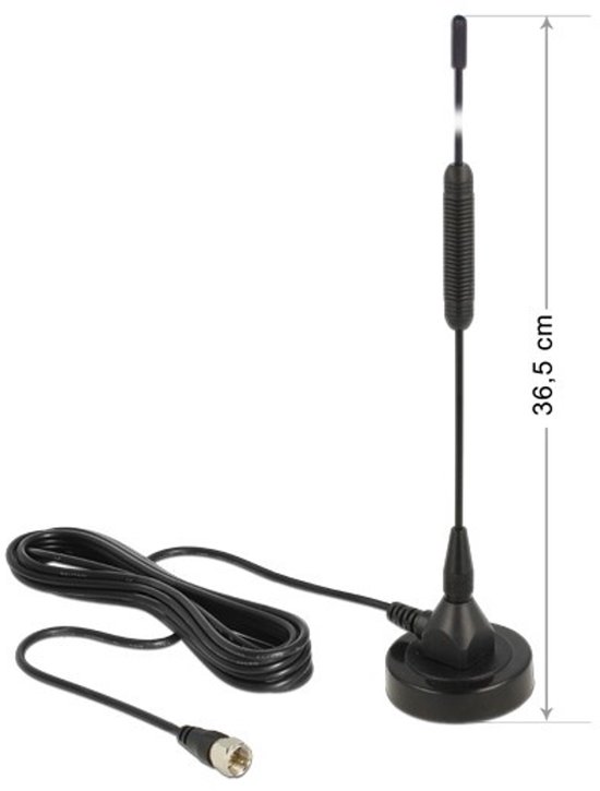 Antenne DeLOCK 12412 Antenne omnidirectionnelle de type F