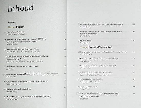 Covid-19: een bevel uit het niets