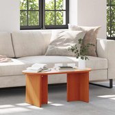 Mangohouten Salontafel Nova Vierkant 80x80 cm Donkerbruin Mahom