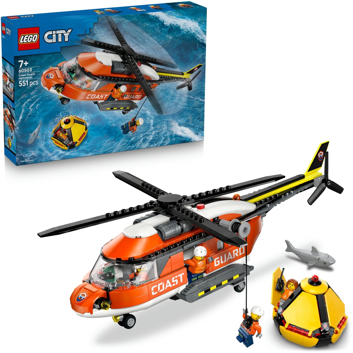 LEGO City Exploration - Kustwacht Helikopter - 60503 — afbeelding 2