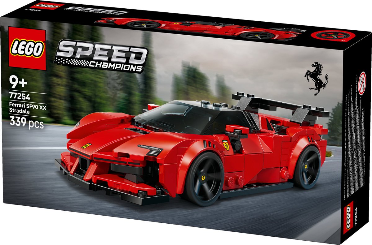 LEGO - Speed Champions 77254 - Ferrari SF90 XX Stradale Sportauto — afbeelding 12