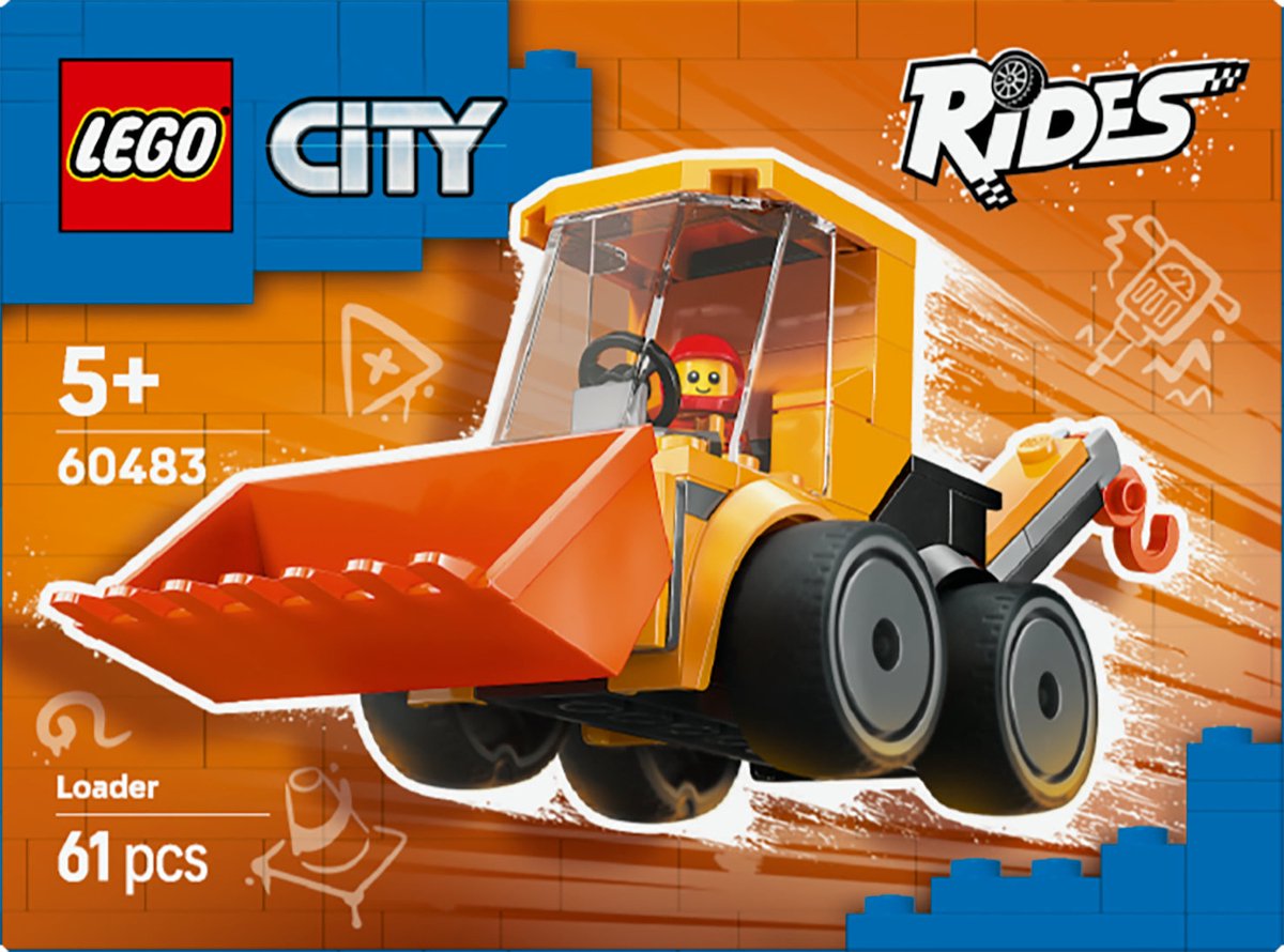 LEGO City Rides – Construction Loader - 60483 — afbeelding 14