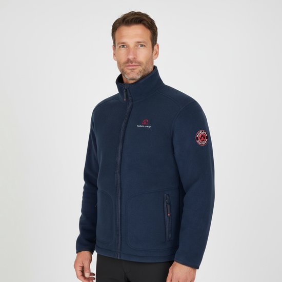 Norlund - Veste d'extérieur pour homme Polar Fleece Bodo - Blauw - Taille M