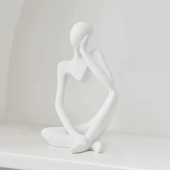 Octdays White Abstract Statue Sculpture Decorations, 11.61 H Modern Sculptures Home Décor Accents, Resin Art Flame Figurines for Living Room Table Centerpiece Office Desk TV Stand Decor Octdays White Abstract Statue Sculpture Decorations, 11.61 H Modern Sculptures Home Décor Accents, Resin Art Flame Figurines for Living Room Table Centerpiece Office Desk TV Stand Decor