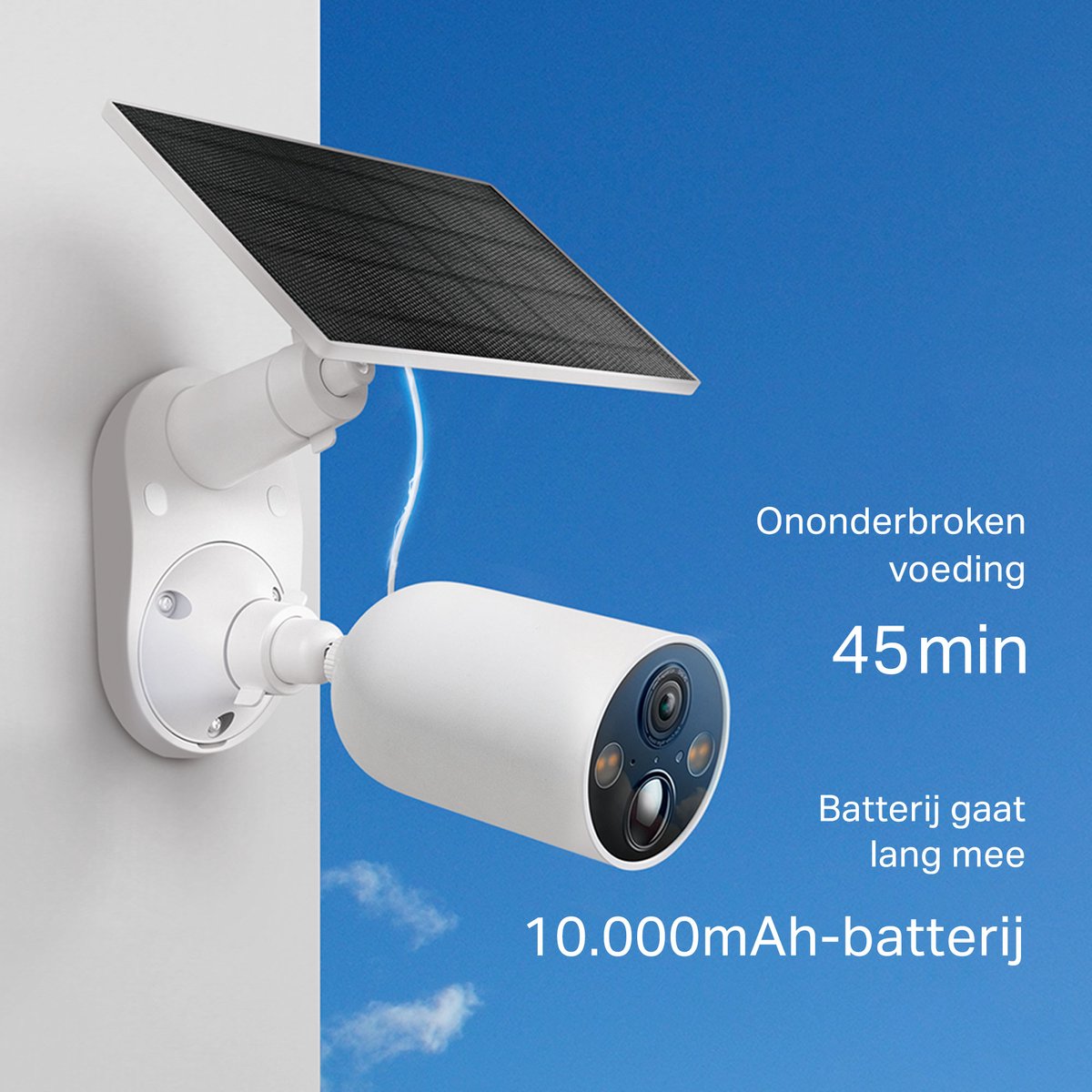 Tapo C425 Beveiligingscamera Buiten met Zonnepaneel 2K QHD - afbeelding 3