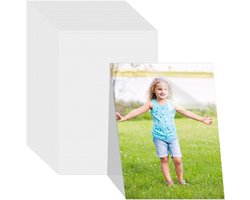 Cosensi - Zelfklevende Lamineerhoezen A4-25 stuks | Heldere Zelfklevende Lamineervellen voor Koud Lamineren | Ultrasone Beelden | Bescherming Van Documenten, Foto's en Kaarten