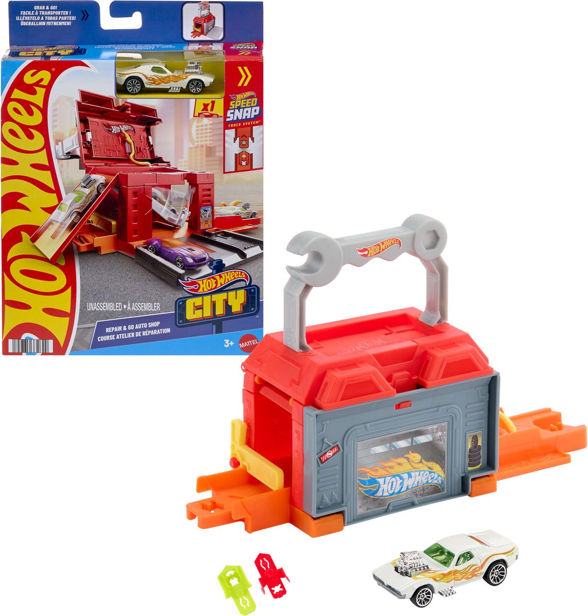 Hot Wheels City Repair & Go Auto Shop