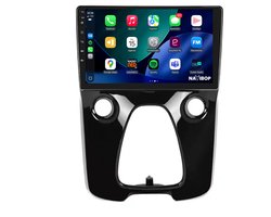Geschikt voor Toyota Aygo (2014 t/m 2024) | 9 inch Android 15.0 CarPlay autoradio | Draadloos CarPlay & Android Auto | 2GB RAM + 32GB | Externe microfoon | Bluetooth & WiFi | NAVIBOP NB-1483 | Bouwjaar 2014 t/m 2024
