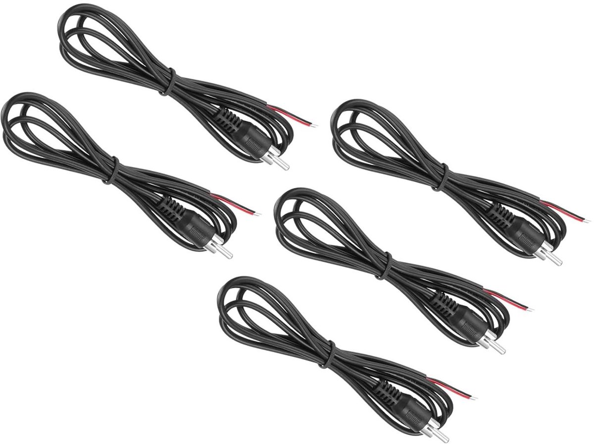 Cosensi - RCA-kabel Mannelijk naar Mannelijk 1m Adapter voor Versterker en Luidspreker