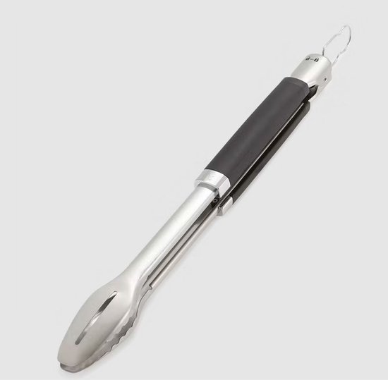 Merkloze Grilltang Precision - RVS met Antislip Grip