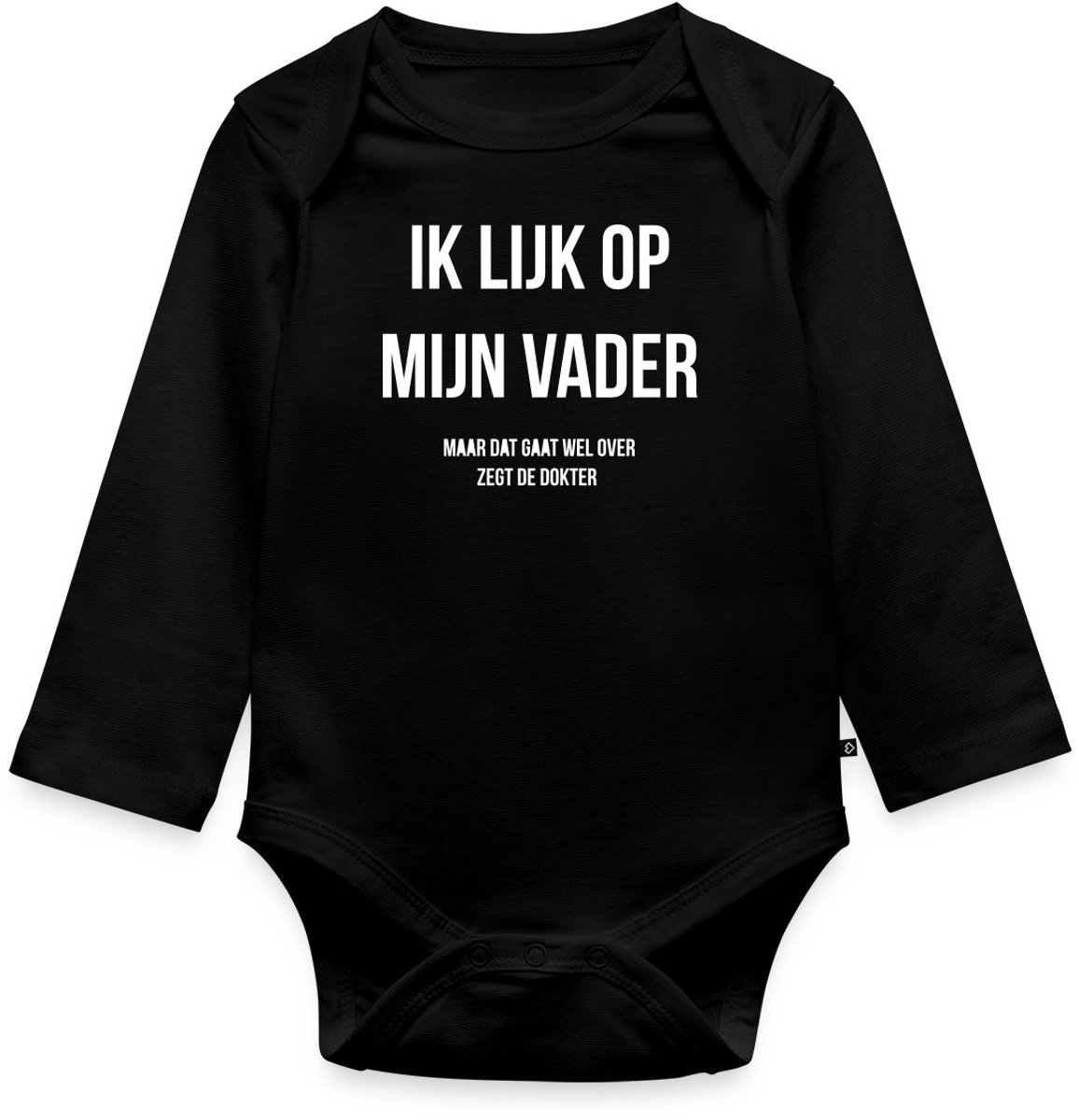 Ik Lijk Op Mijn Vader Citaat Baby Rompertje Met Lange Mouwen