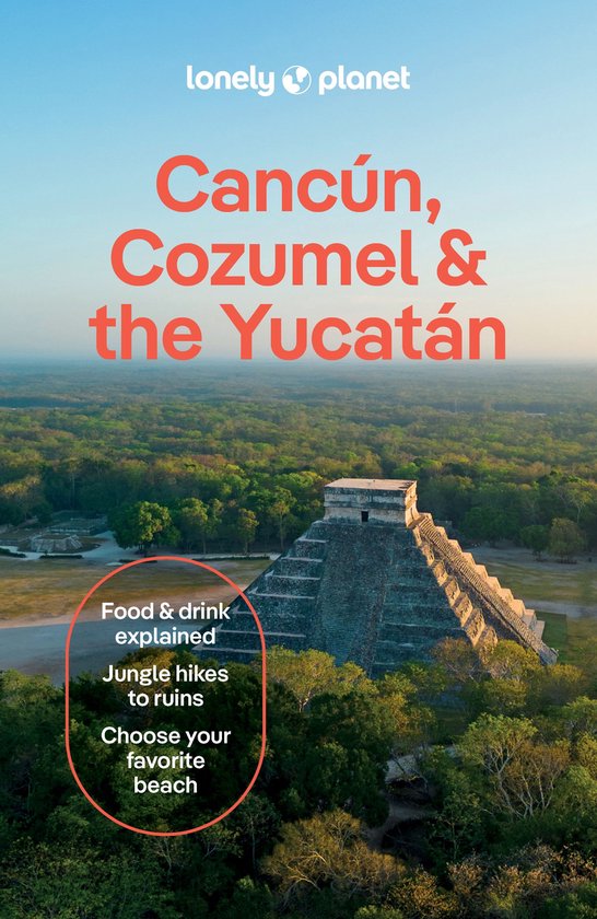 Travel Guide - Lonely Planet Cancun, Cozumel & the Yucatan - cover