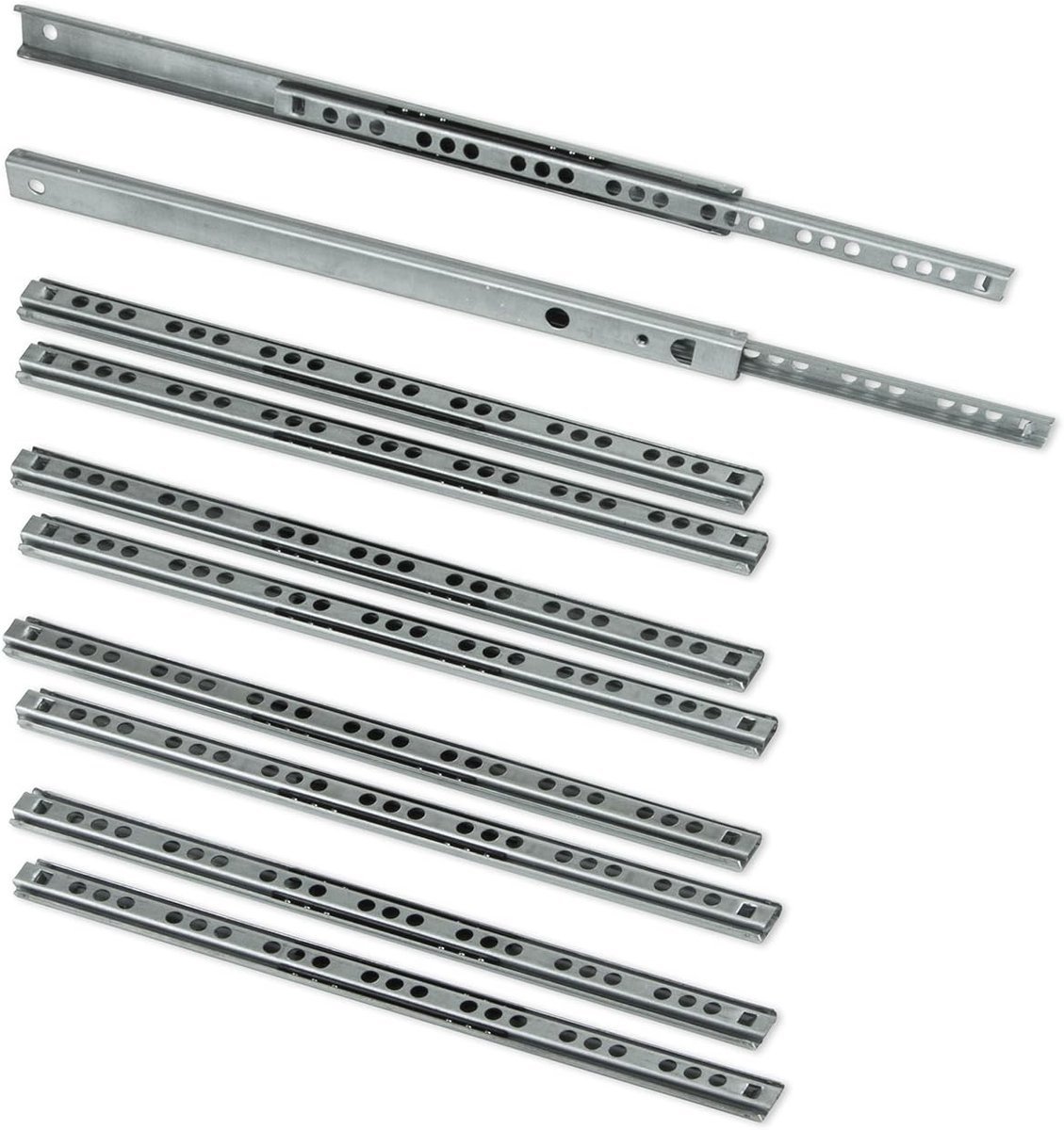 Stunq® Set van 5 Ladegeleiders met Precisie Lagers voor Optimale Ladebeweging