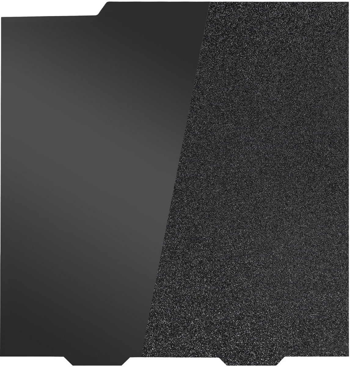Vervangende PEI Printplaat 184x184mm voor 3D Printer Glad Textuur Zwart Magnetisch Bed