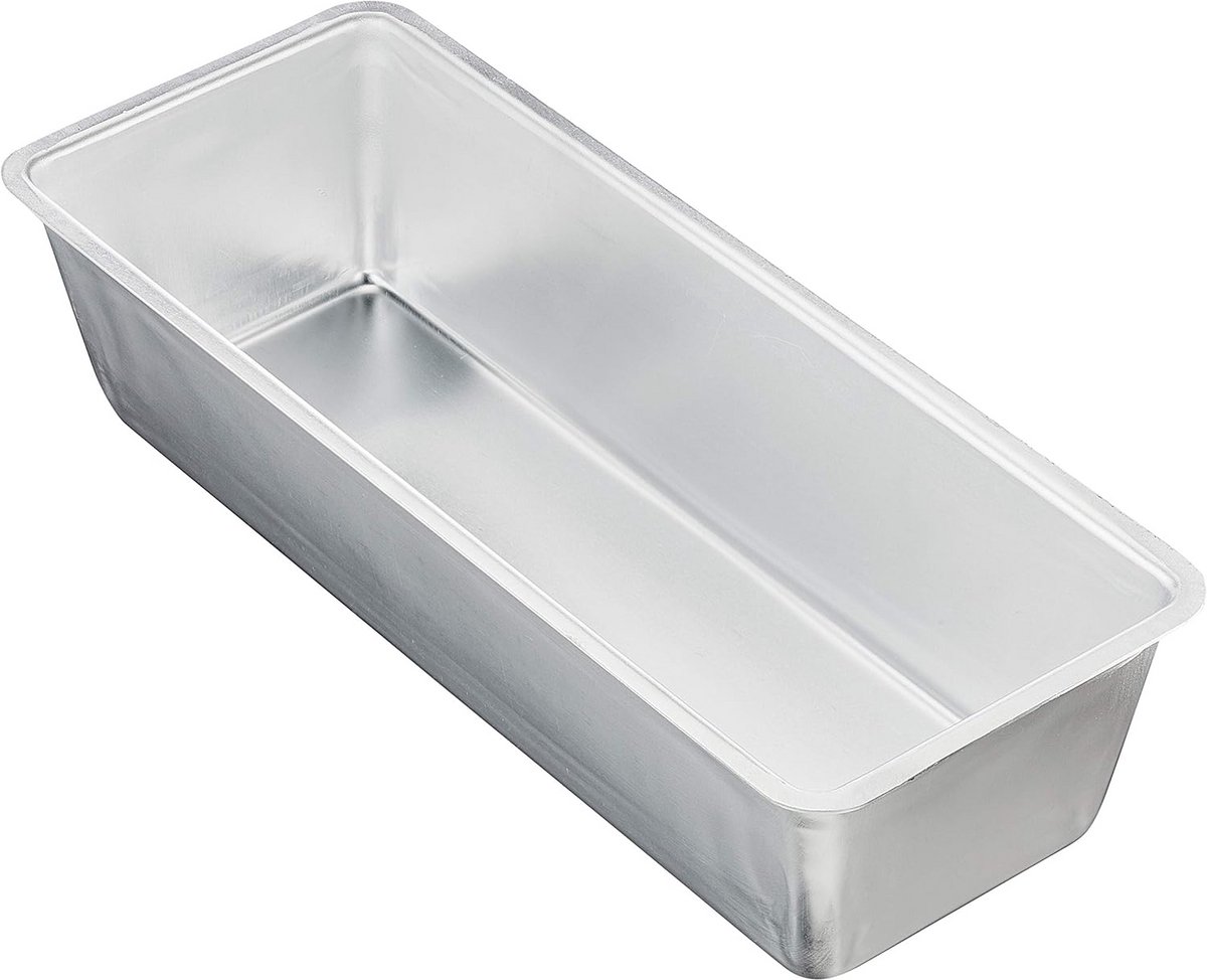 Aluminium Cakevorm voor Plumcake en Brood 30 x 11 cm