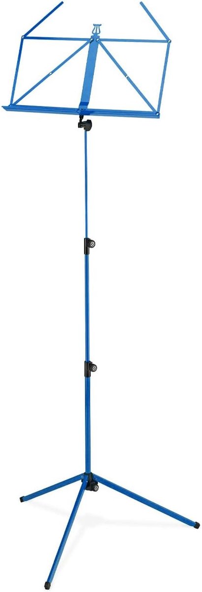 Verstelbare Muziekstandaard 625 mm tot 1240 mm - Blauw