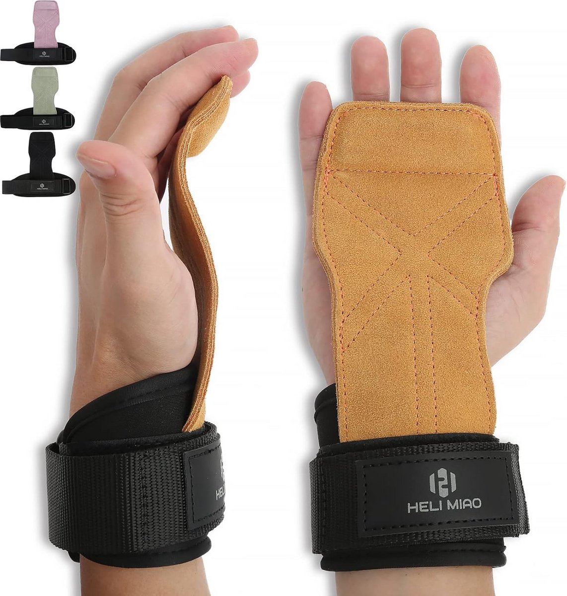 Lifting Straps voor Krachttraining met Anti-Slip Afdichtingen - Perfect voor Bodybuilding, Fitness en Crossfit