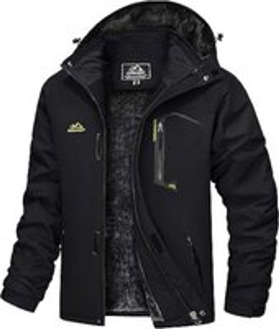 Veste en cuir pour hommes avec capuche amovible Veste pour hommes