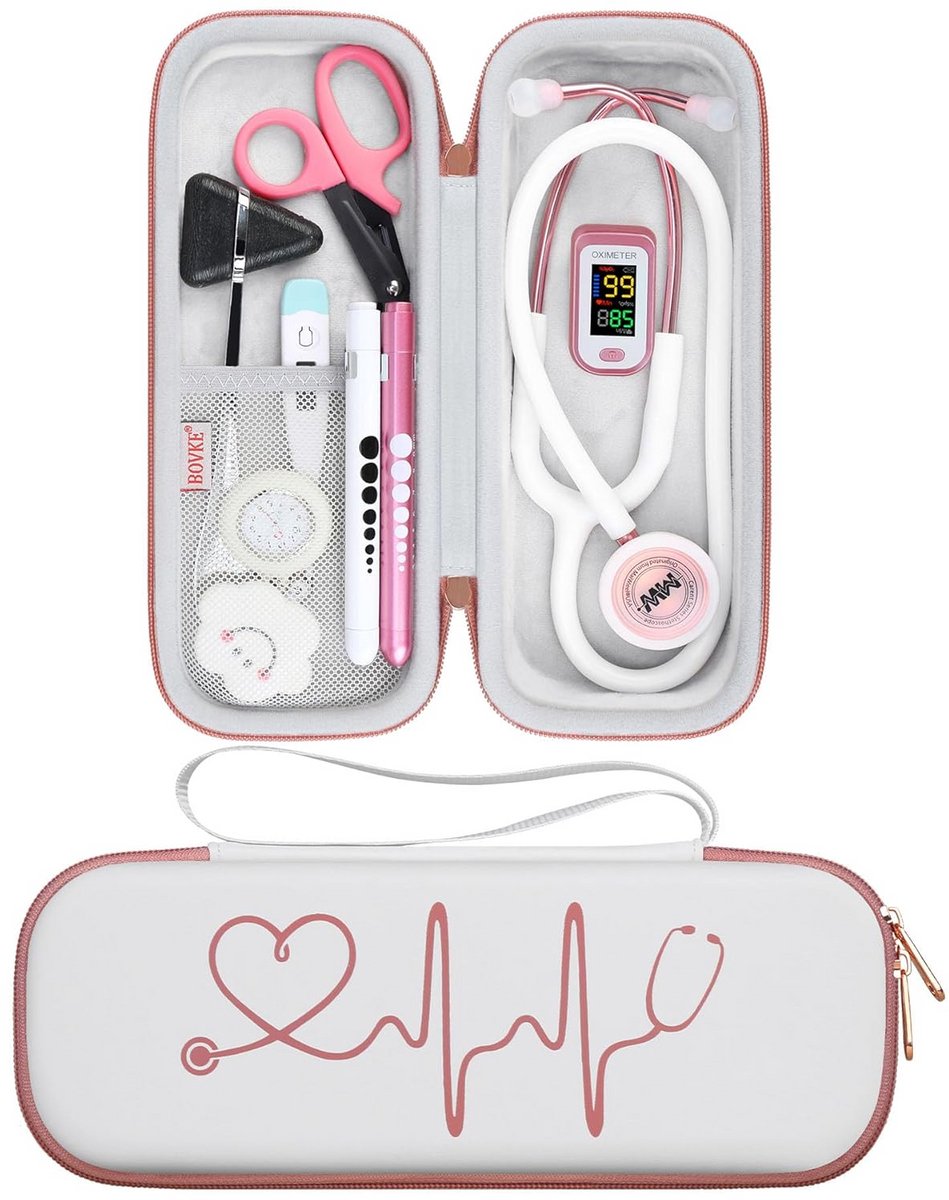 Harde Opbergcase voor Stethoscoop met Ruimte voor Accessoires