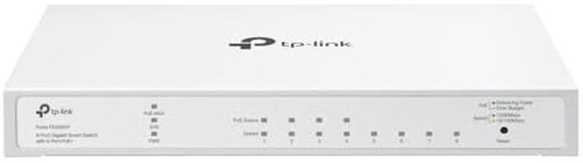 8-Poorts Gigabit Switch met PoE+ voor Kleine Netwerken