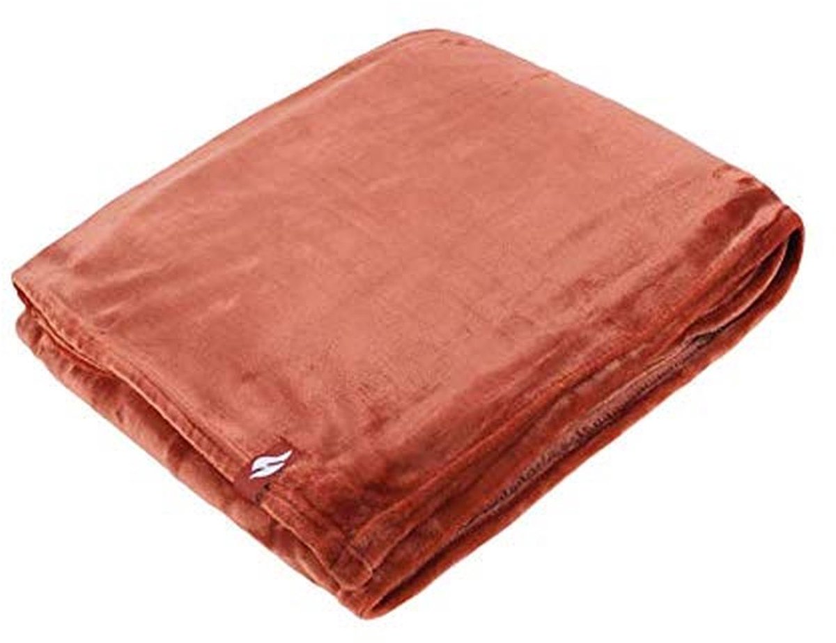 Luxe Thermo Fleece Vlies Deken - 180 x 200 cm - Comfortabel en Warm