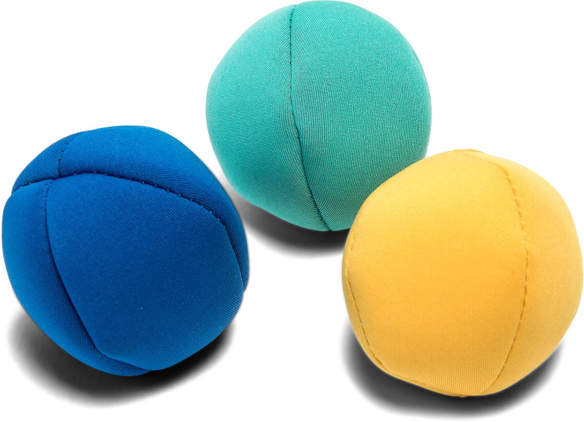 BS Toys Jongleerballen - Actief Spel - Jongleren - 6cm - 3 stuks — cadeau in Spellen & Speelgoed - foto 3