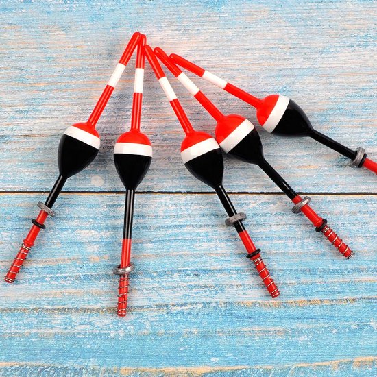 Hengelsnoer Schuifdobbers Hout - Slip Bobbers voor Forel, Baars, Snoekbaars Vissen (Set van 5 of 10) — afbeelding 4