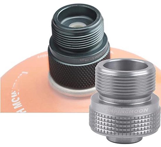 Gasfornuisadapter voor Camping en Outdoor Koken - Converter voor Jerrycan Ventiel — afbeelding 2