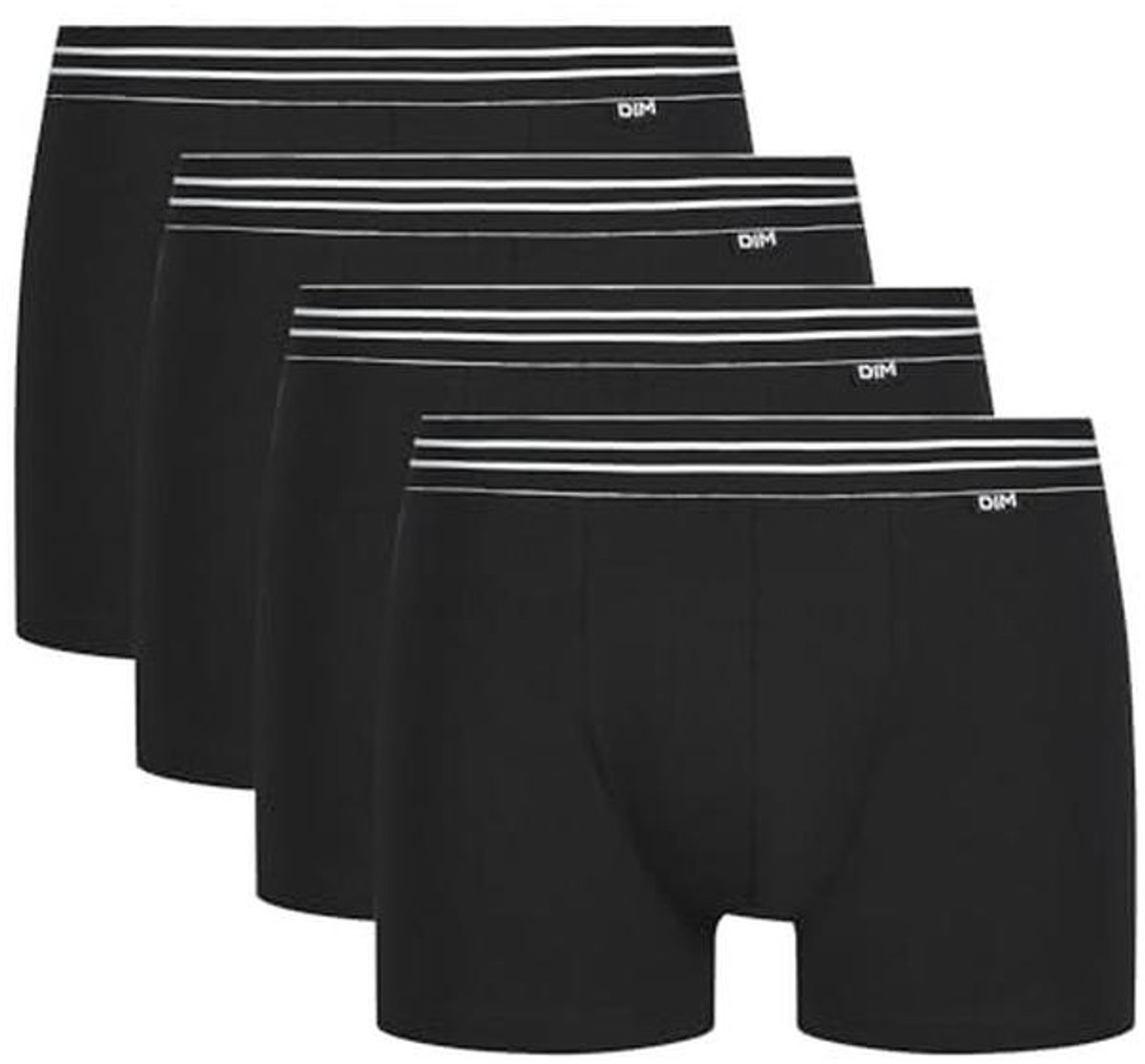 Comfortabele katoenen stretch boxershorts voor heren - zwart - maat S