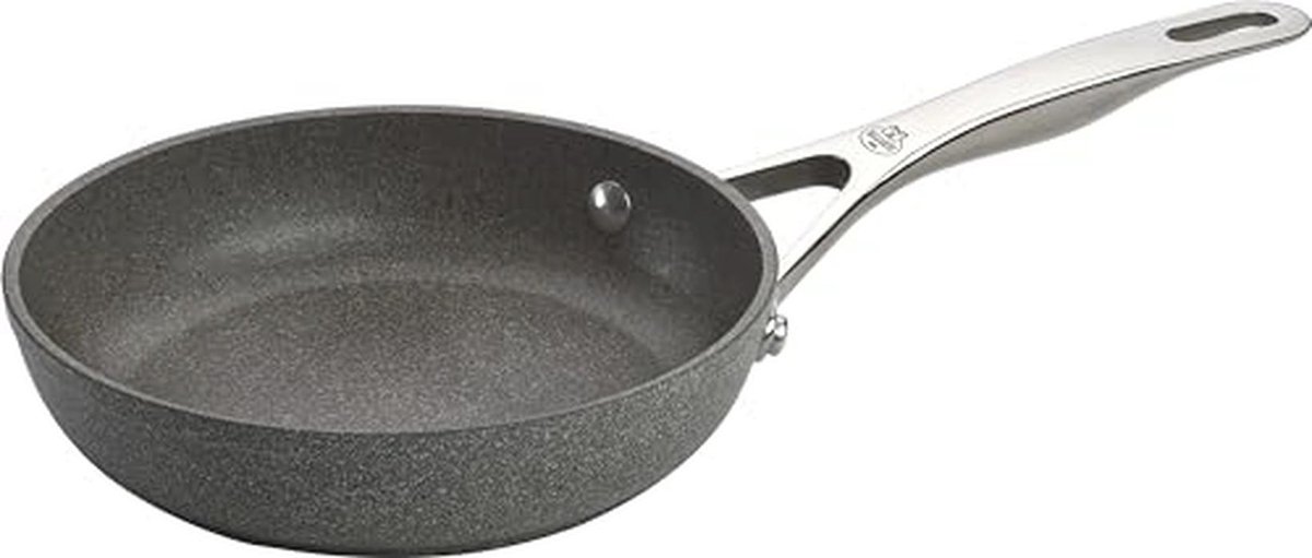 Zoutpan Graniet 20 cm - Kookpan met Antiaanbaklaag voor Gezond Koken