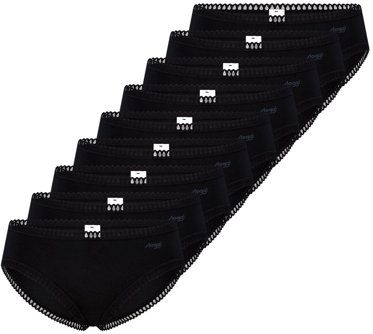 sloggi Dames hipster slip 9 pack GO Crush