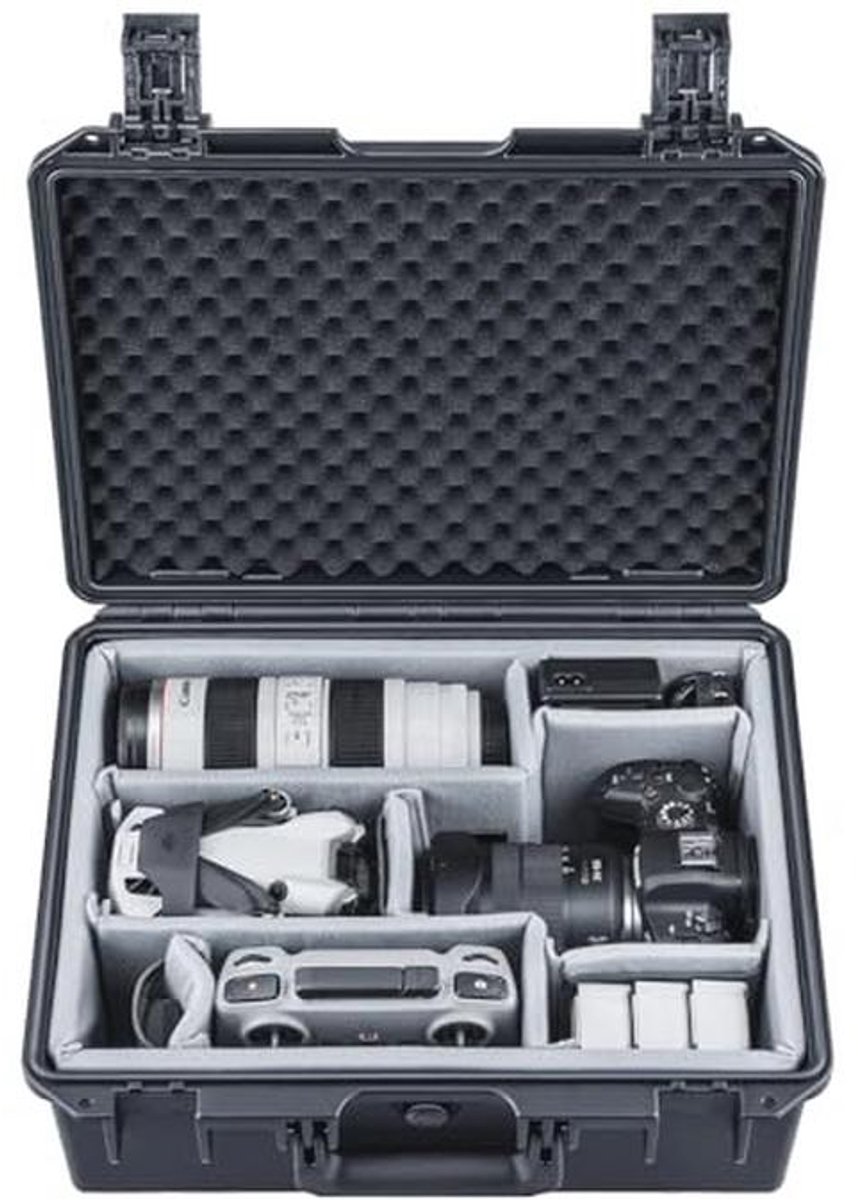 Waterdichte Hardcase voor Camera's en Drones met Verstelbare Verdelers