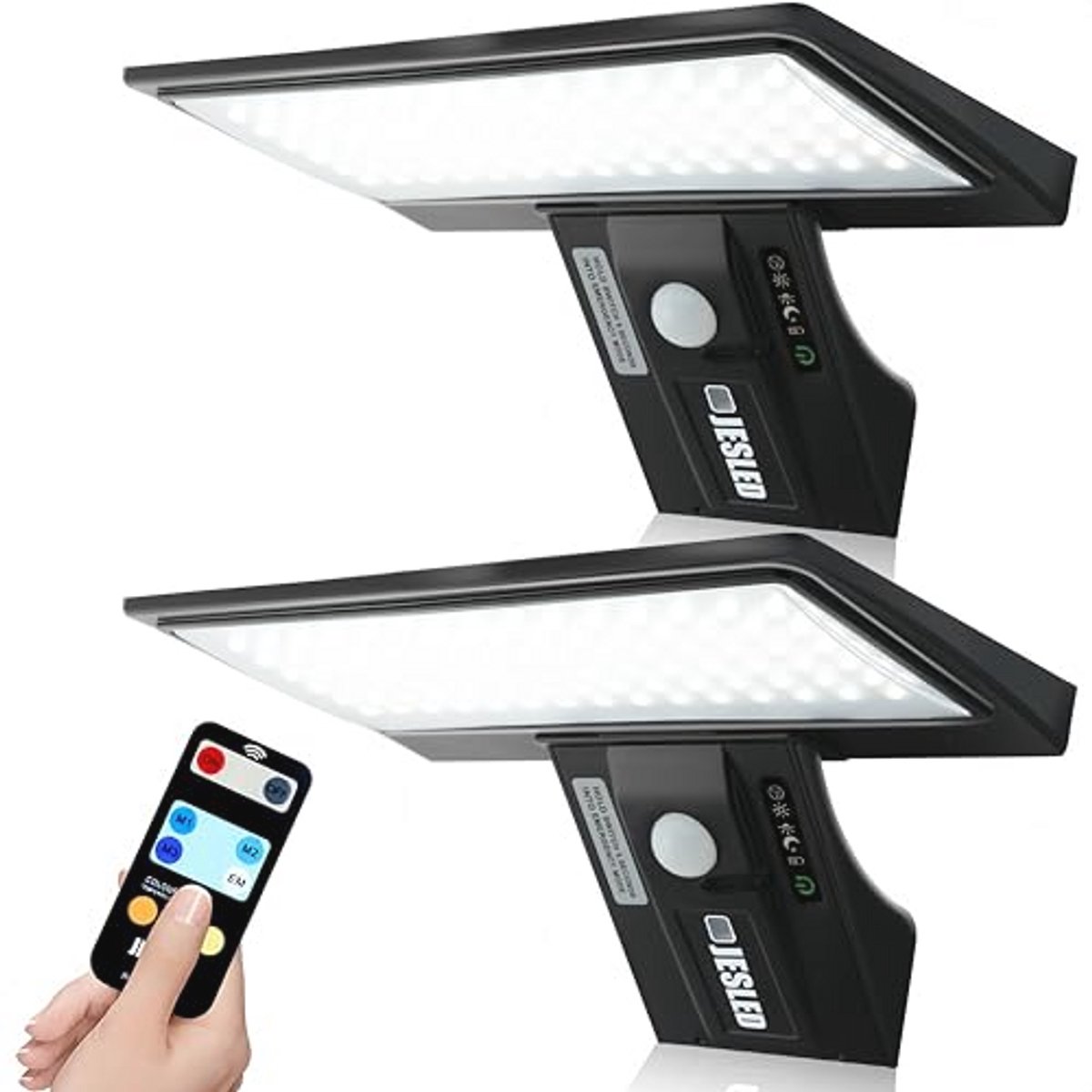 Buiten Solar Licht met 90 LED en Bewegingssensor - Superhelder Oplaadbaar en Waterdicht