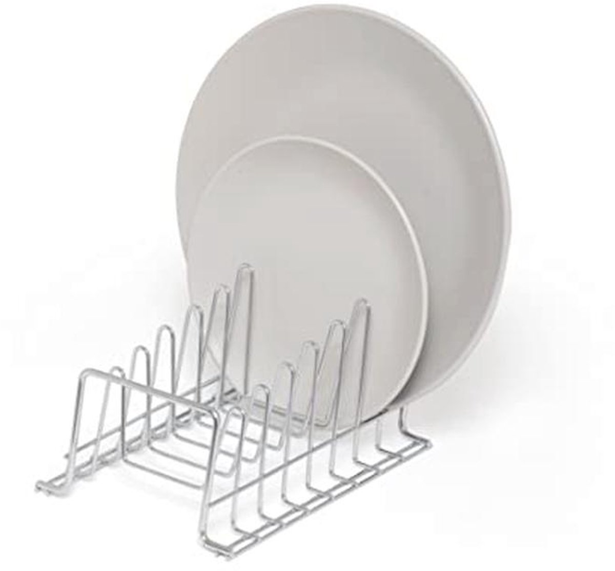 Bordenrek Afdruiprek Keuken Organizer Chroom Klein