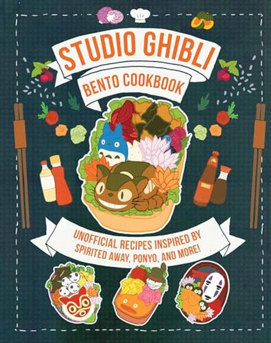 Bento Kookboek met Ongebruikelijke Recepten Geïnspireerd door Animatiefilms